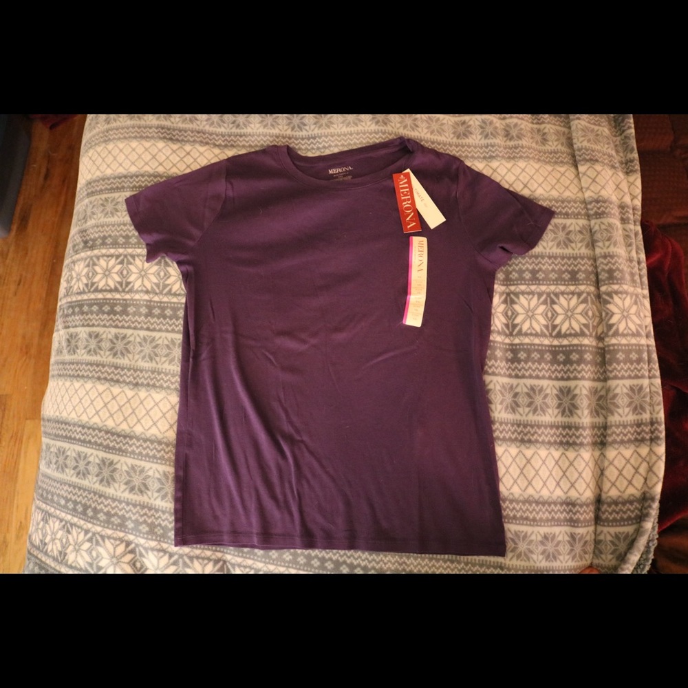 Plain Purple Tee